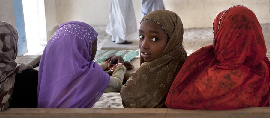 School girls, Chad, West Africa