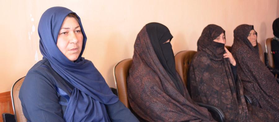 Amina Ehrary, a Herat resident and a 42-year-old mother of three, has spent most of her life fighting for women's rights. Credit: Freshta Ghani/Oxfam Amina Ehrary, a Herat resident and a 42-year-old mother of three, has spent most of her life fighting for women's rights. Credit: Freshta Ghani/Oxfam