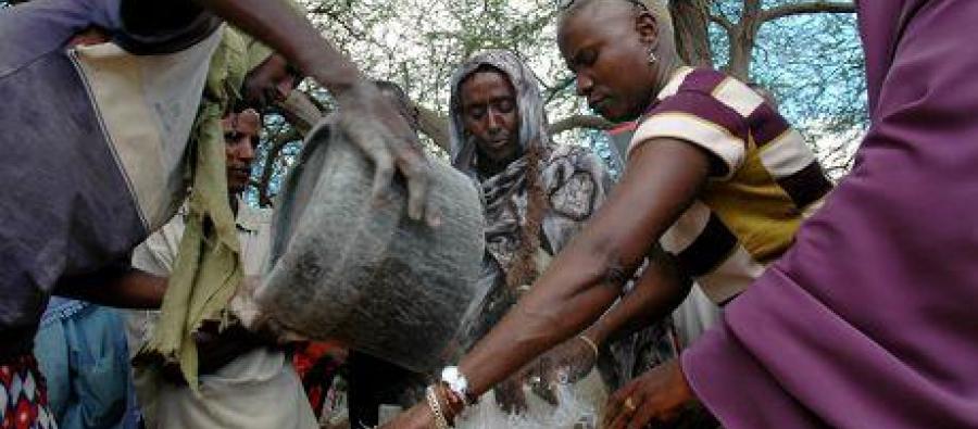 Angélique visitó una pequeña comunidad productora de algodón en África Occidental Angélique visitó una pequeña comunidad productora de algodón en África Occidental