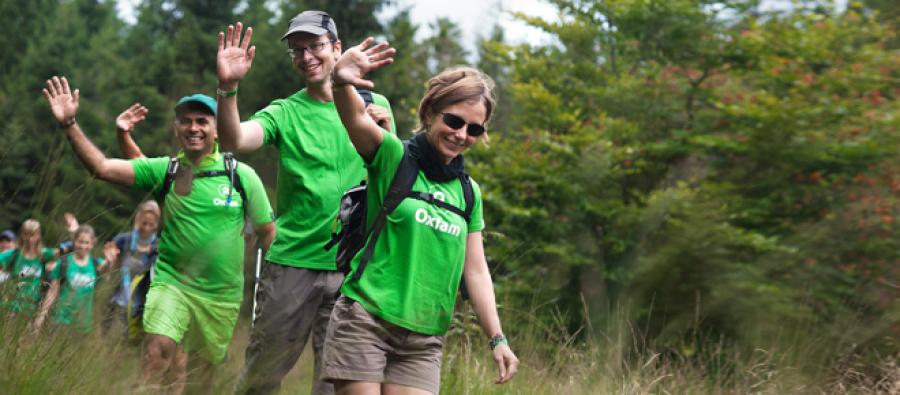 Oxfam Trailwalker, Belgium. Photo: Oxfam Belgium Oxfam Trailwalker, Belgium. Photo: Oxfam Belgium