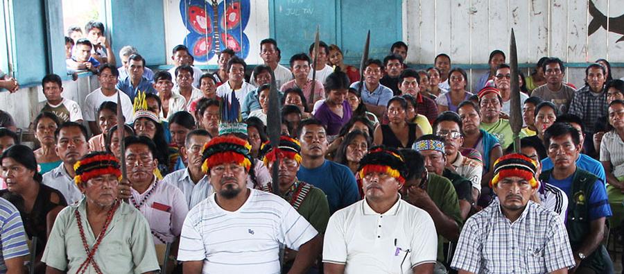 Oxfam et plusieurs autres organisations défendent le droit à la consultation et au consentement préalables, libres et éclairés en Amérique latine. Photo : Oxfam Oxfam et plusieurs autres organisations défendent le droit à la consultation et au consentement préalables, libres et éclairés en Amérique latine. Photo : Oxfam