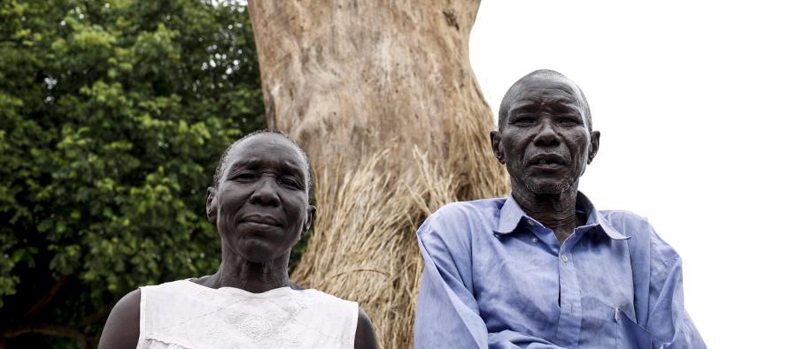Ayak and Majak Chuol. Photo: Mackenzie Knowles Coursin/Oxfam