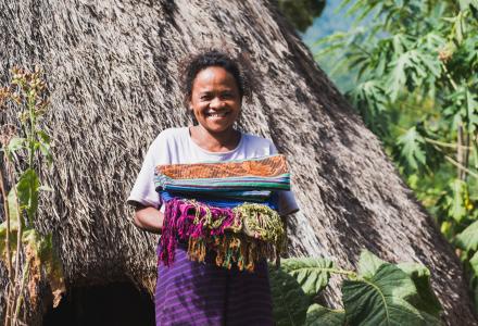 woman of Timor Leste